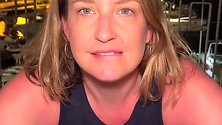 My First Time Swallowing on Camera. in a Little Marina on the Amalfi Coast.