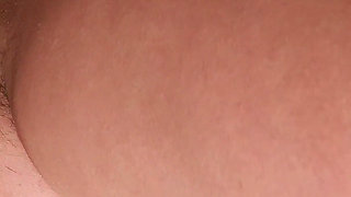 Close-up View of a Hairy Pussy
