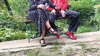 My mother-in-law has a job of making me cum