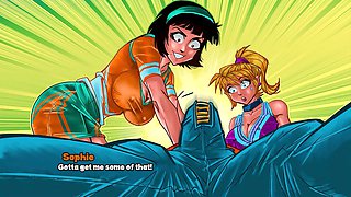 High school days with Loveskysan69real kicks off with some animated hentai fun