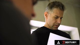 Twenty-one sextury - saucy stunner Alexis Crystal will seduce toby and josh to a hot double penetration session