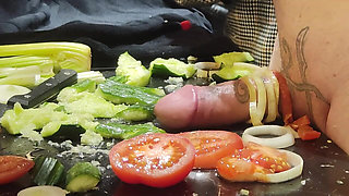 CBT. Extreme Dick and Urethral Torment in the Kitchen! Cooking Cock 2. Episode 3/3. Full.