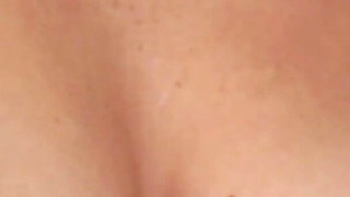 Blonde babe gets a massage and nice pussy licking