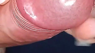 He Came 4 Times From Internal Massage of the Dick but the Sperm Is Blocked
