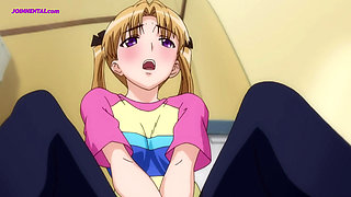 Sweet Blonde Girl Home Alone With Stepbrother ( UNCENSORED )