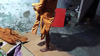 Big Ass Bhabhi Changing Her Clothes and Boy Watchig