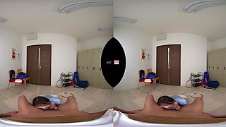 Perverted asian harlot unbelievable VR clip