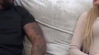 Blonde Carmel A fucked and milked from BBC dude Dru H
