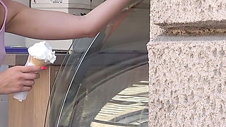German Scout - Skinny Teen Mary Rock with Small Tits and Big Clit Pick up for Casting Fuck