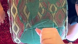 Two Hot Halloween Sluts Make a Big Dick Guy Comes Like a Fountain in Halloween Costumes Before the Party