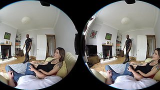 Dp Adreena Winters With Dru Hermes Frmo The Perspective Of Luke Hardy; Mfm Interracial Threesome