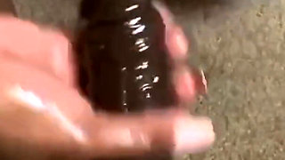 Anal Masturbation Bouncing My Booty on Mounted Didlo
