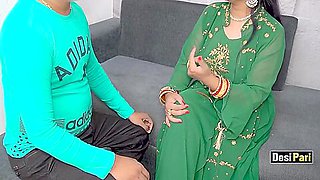 Desi Pari - Boss Fucks Big Busty During Private Party With Hindi