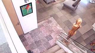 Big boobs black lesbian candice and nyomi lick pussy