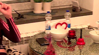 Lady Zara Miss Alessa Milano Barefoot Licking, Barefoot Food Crushing, Barefoot Gagging, Spitting, Part 2