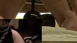 Hot Teen Has a Threesome with Cock and a Bigger Bang Fucking Machine