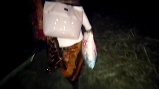 Desi Bhabhi Was Fucked in the Sugarcane Field at Night