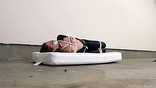 Super Sexy Secret Agent Young Chrissy Captured and Hogtied