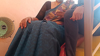 Stairs romance housewife