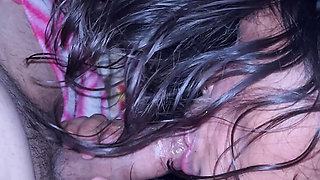 Indian Gf suck bf dick and swallowed sperm in hotel