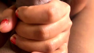 Desi school 18+ girlfriend blowjob handjob very hot girl