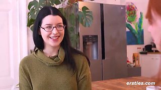 First Time Lesbian Sex - Jessie & Melli Explore Each Other - German Amateur HD