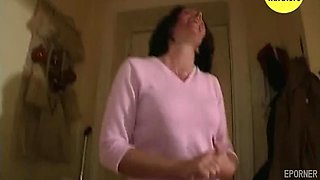 Experience thrilling ecstasy as a tied brunette explores forbidden pleasure