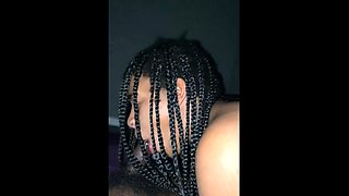 Hot Black Maid Does Some Webcam Black and Ebony