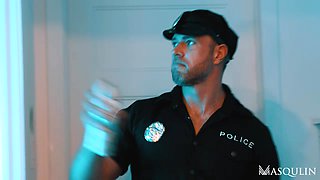 The Cops Want In, Part 1 - Gay Bareback Video - Masqulin