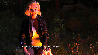 Fates Determination: Hot Blonde Girl, POV Blowjob in the Woods - Episode 1