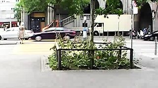 Amateur coeds voyeur fucking in public place