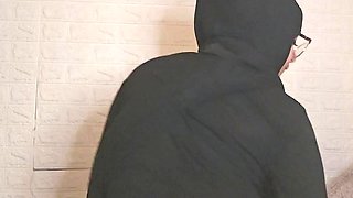 Sucking My Feet and Anal Dildo Mia Niqab