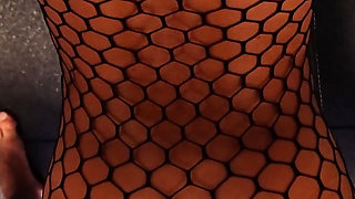 Gym Fucking in My Fishnet Outfit