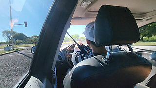 Uber Ride. From Sex to Cum