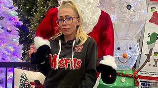 Slut Wife Sucks Cock at Home Improvement Store