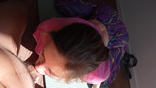 She Rolled Out the Mat... Then Rolled on Me - Homemade couple