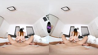 Yummy vivien doll wakes him up with a steamy morning blowjob - tmwvrnet