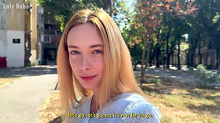 I met a cute student on the street and fucked her on the same day!