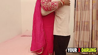 Winter fucking with punjabi stepmom standing fucking