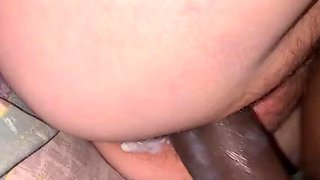 Teen Begs for Creampie - Cum Inside Me Daddy! - Wet Pussy & Big Cock Missionary