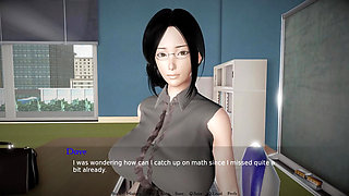 Art Teacher Masturbates- Bound by Lust #6- Gameplay