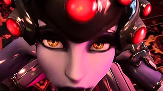 Cute Widowmaker Game Overwatch Animation Collection