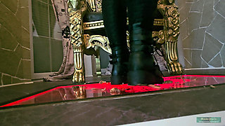 Monika Schmidt Burger Crushing Giantess Spitting Boot Worship