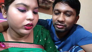 Sweet husband and wife moments romantic couples