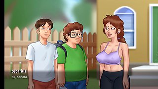 Milf mom, hentai, day