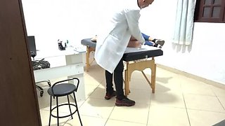 Gabi Sweet Gets Rectal Exam Fingering From Doctor In Doggy Style