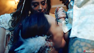 Saucy pornstars breathtaking sex video