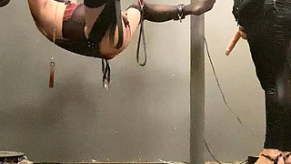 Sissy Handsfree Cums Prematurely in Chastity During Pegging and I Humiliate Him