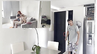 Fucking My Stepsister's Ass, My Brother-in-law Almost Caught Us