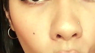 Smoking Missionary and Blowjob with Cumshot